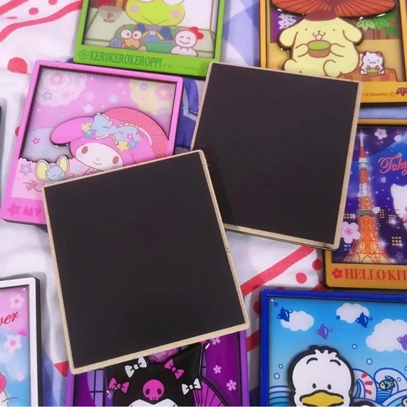 Sanrio Kuromi Refrigerator Magnet Kawaii - Picture 3 of 3